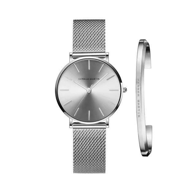 Yeezlab | Hannah Martin Ladies Watch with Flexible Metal Strap