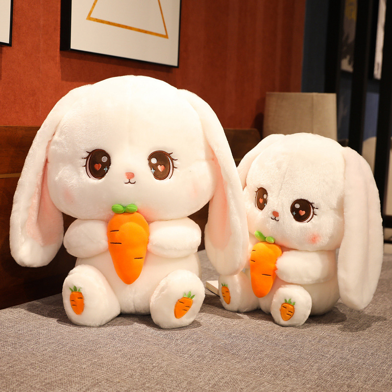 Soft Cuddly Bunny Plush Pillow