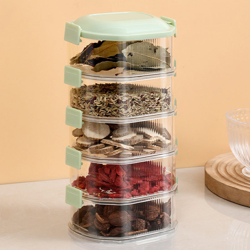 Yeezlab | Stackable Spice Container Box