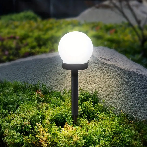 Stylish Solar Powered Outdoor Lamp