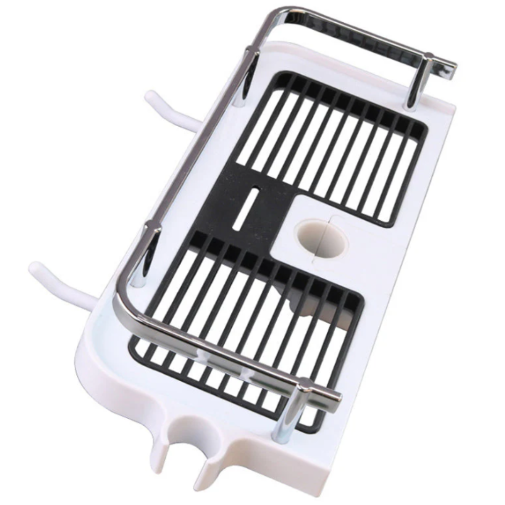 Stylish Bathroom Shelf Stainless Steel Storage Organizer