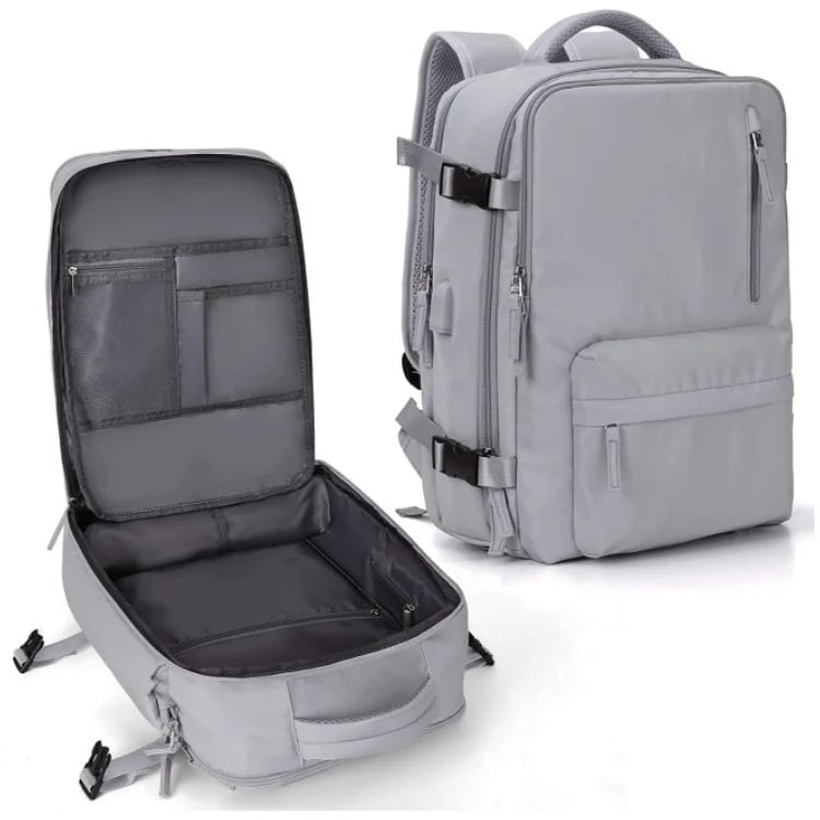 Spacious Hiking Backpack with Shoe Compartment