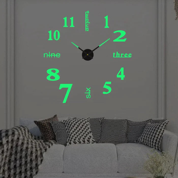 Stylish Big Round Wall Clock