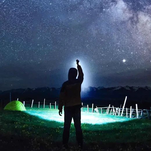 Powerful 6-in-1 LED Flashlight Set - Yeezlab