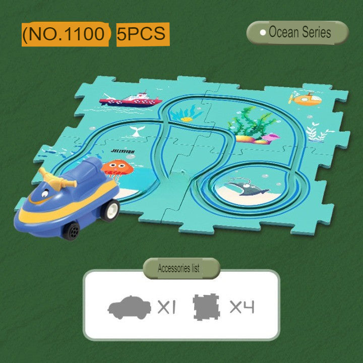Fast Electric Racing Track Car Kit