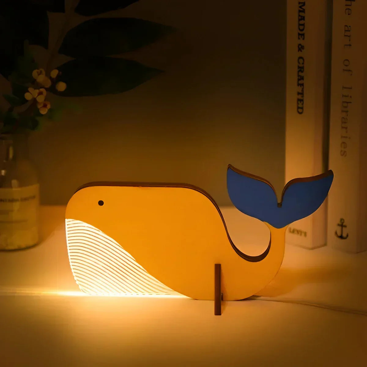 Colorful Kids Night Lamp with Cute Animal Designs