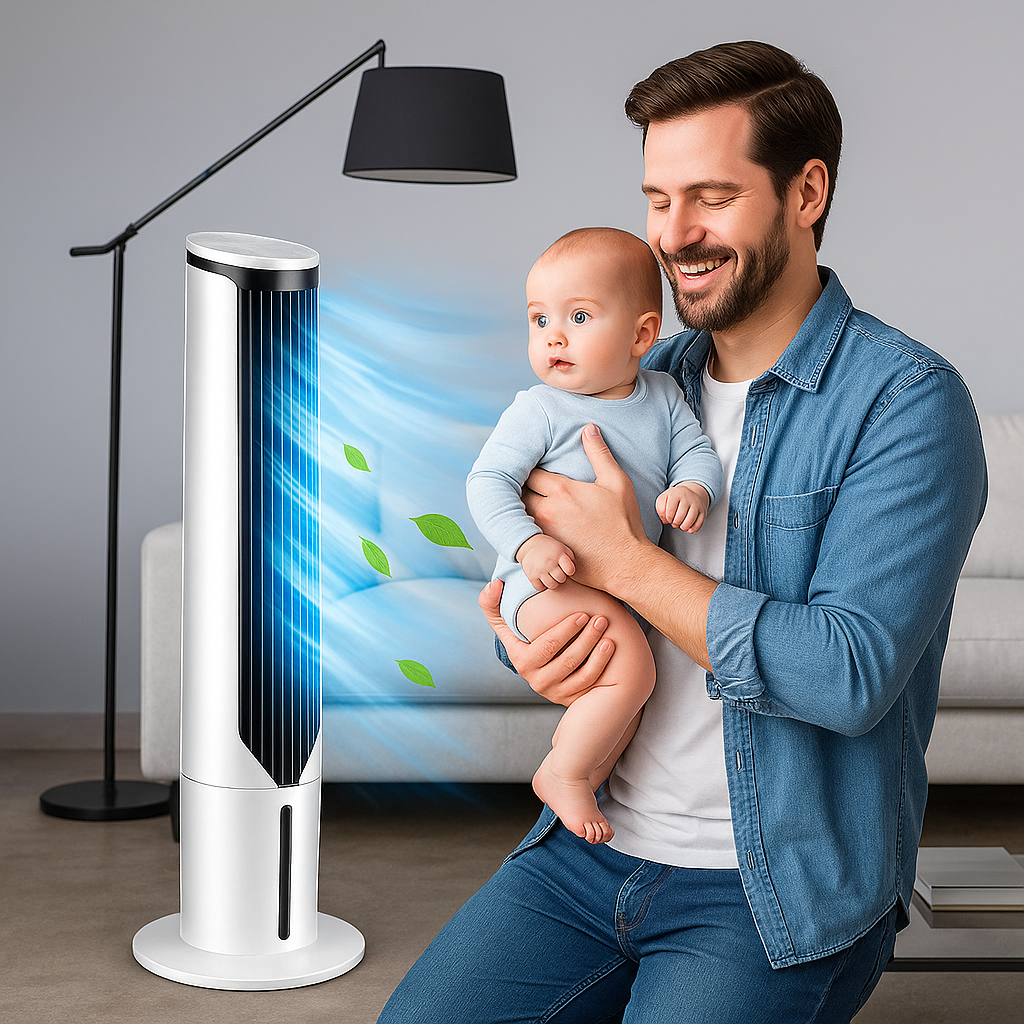 Best Portable Air Conditioner Stand Up Room Cooler Indoor AC Unit (Windowless)