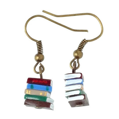 Book Page Dangle Earrings - Yeezlab