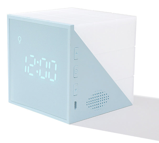 Smart LED Alarm Clock with Voice Control and Night Light - Yeezlab