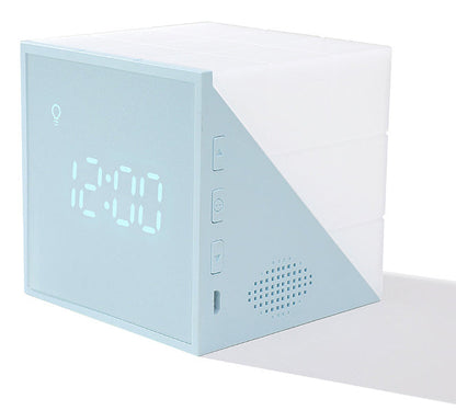 Smart LED Alarm Clock with Voice Control and Night Light - Yeezlab