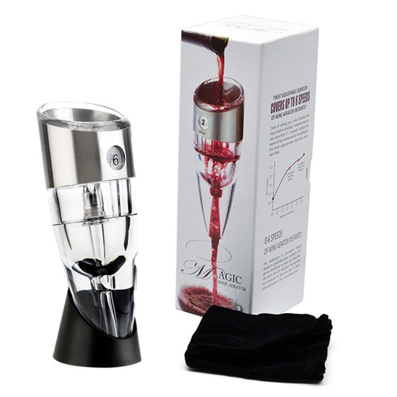 Easy Pour Wine Decanter for Home and Party