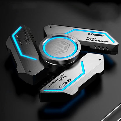 Colorful LED Spinning Metal Top Toy - Yeezlab