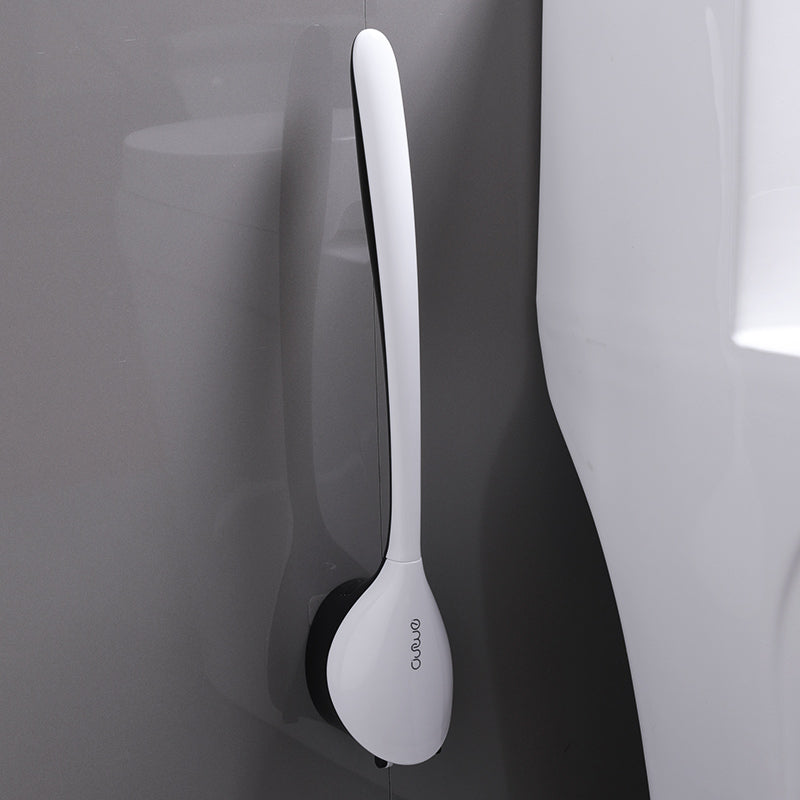 Easy Install Wall Mount Toilet Brush with Holder - Yeezlab