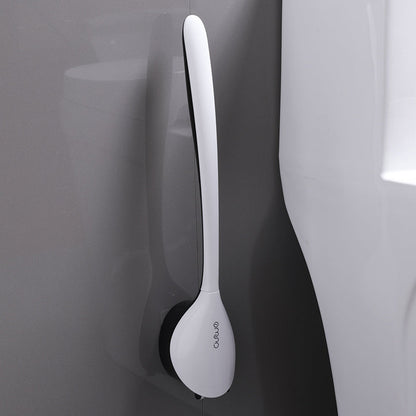 Easy Install Wall Mount Toilet Brush with Holder - Yeezlab