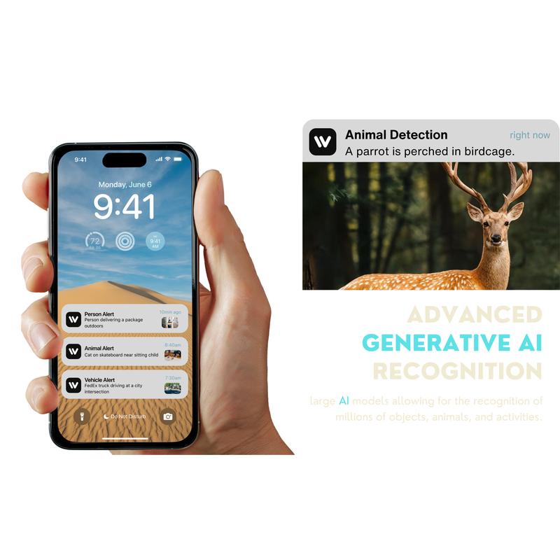 Wi-Fi Smart Light Security Camera