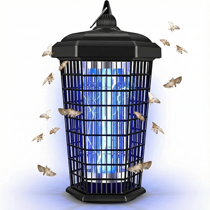 Waterproof insect zapper for home and garden