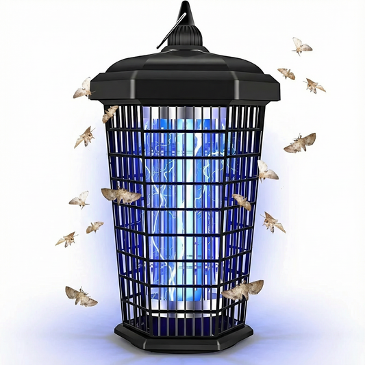 Waterproof insect zapper for home and garden