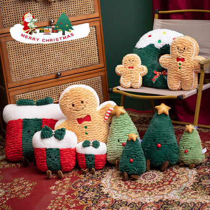 Festive Holiday Soft Cushion Pillow