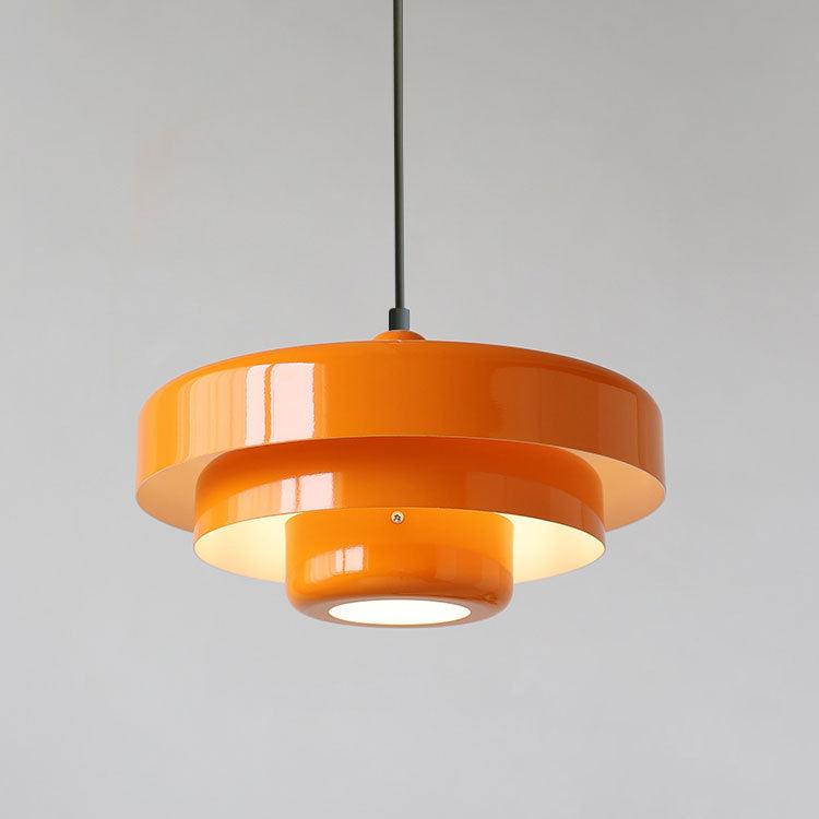 Modern Glass Tiered Pendant Light