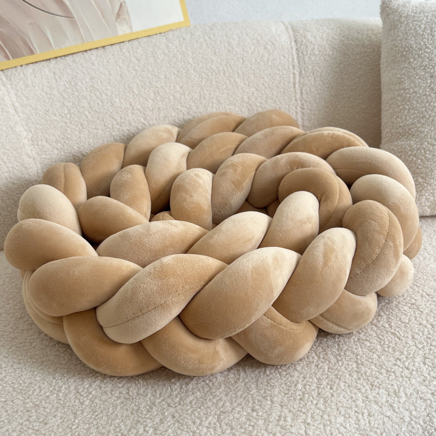 Stylish Geometric Foam Floor Pillow