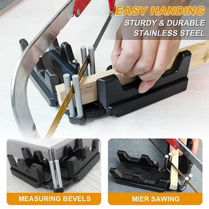 Dual Function Mitre Saw Measuring Tool