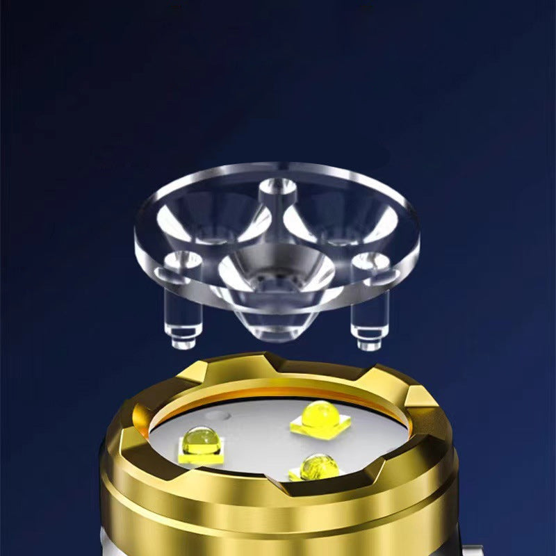 Compact 3 LED Mini Pocket Flashlight