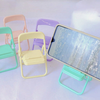 Compact Portable Phone Stand Chair