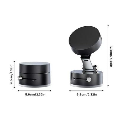 Strong Magnetic Phone Holder with Vacuum Suction