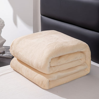 Soft Gray Plush Blanket for All Seasons