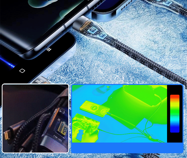 Quick Charge 3-in-1 USB Data Cable