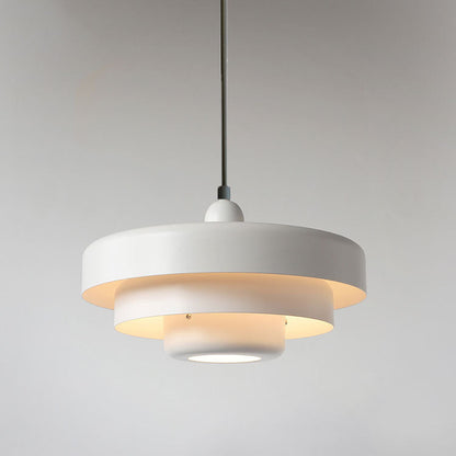 Modern Glass Tiered Pendant Light