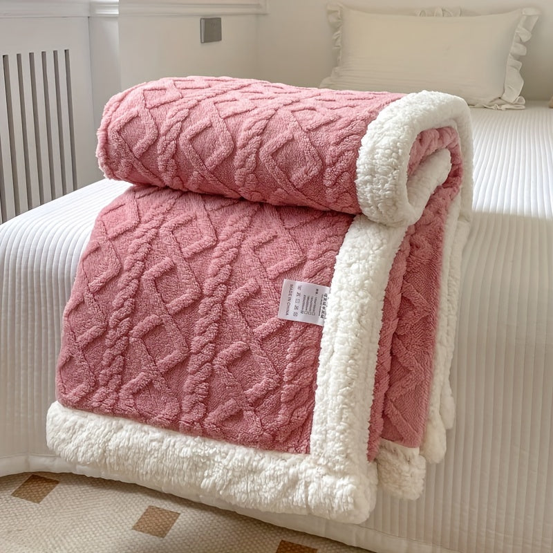 Cozy Plush Throw Blanket for Soft Warmth