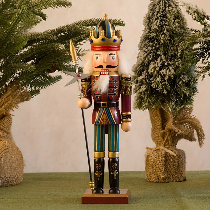 Classic Wooden Christmas Nutcracker Decor
