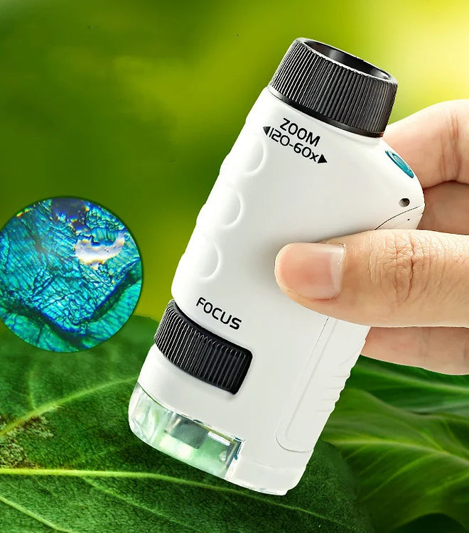 Portable Kids Microscope Kit - Yeezlab