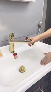 Temperature Control Bathroom Sink Faucet