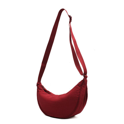 Casual Ladies Dumpling Crossbody Bag
