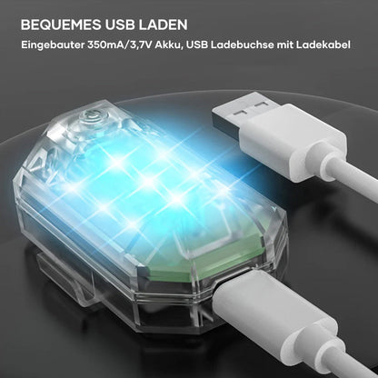 Compact Car Keychain LED Flashlight