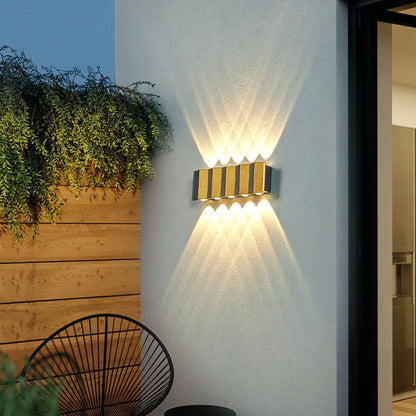 Premium Golden Outdoor LED Wall Lamp