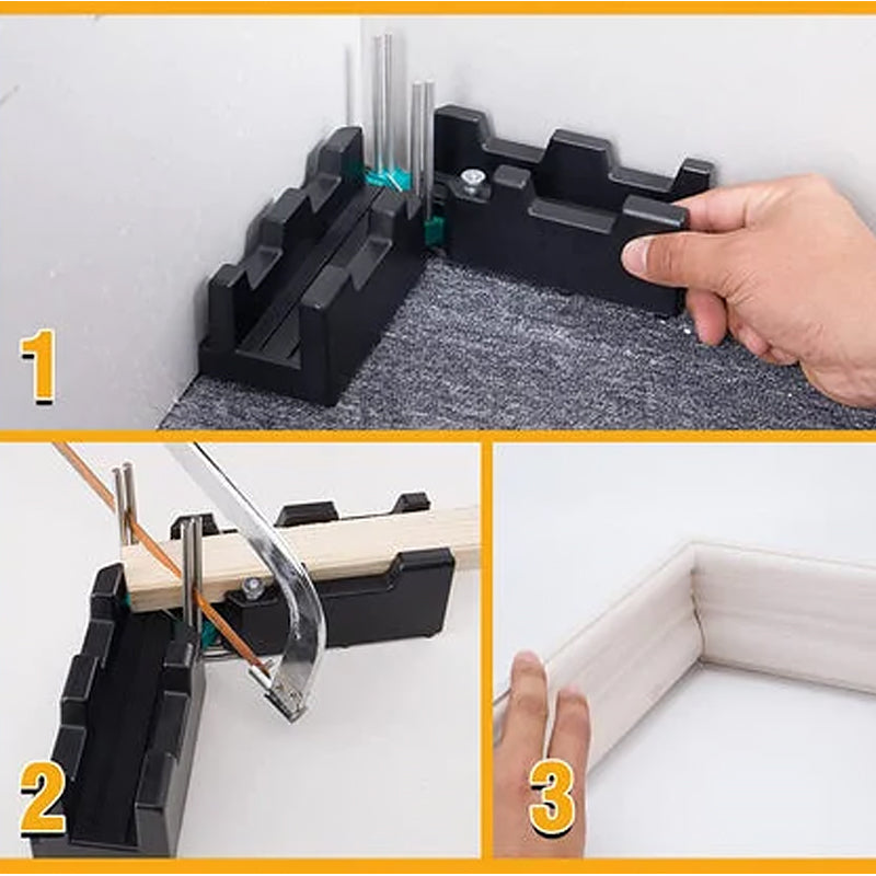 Dual Function Mitre Saw Measuring Tool