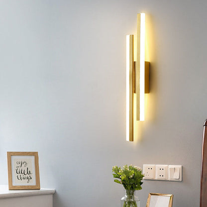 Sleek LED Wall Light | Dimmable Modern Lamp