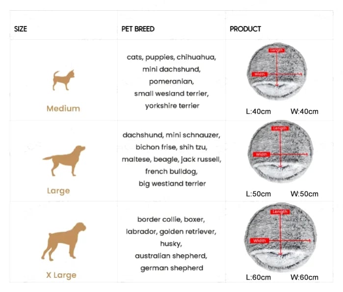 Cozy Pet Calming Bed
