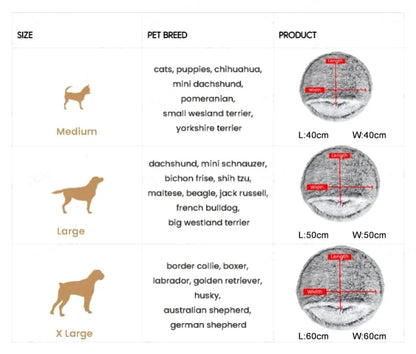 Cozy Pet Calming Bed