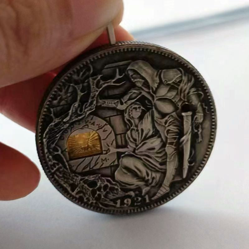 Unique Handcrafted Mechanical Nickel Figurine