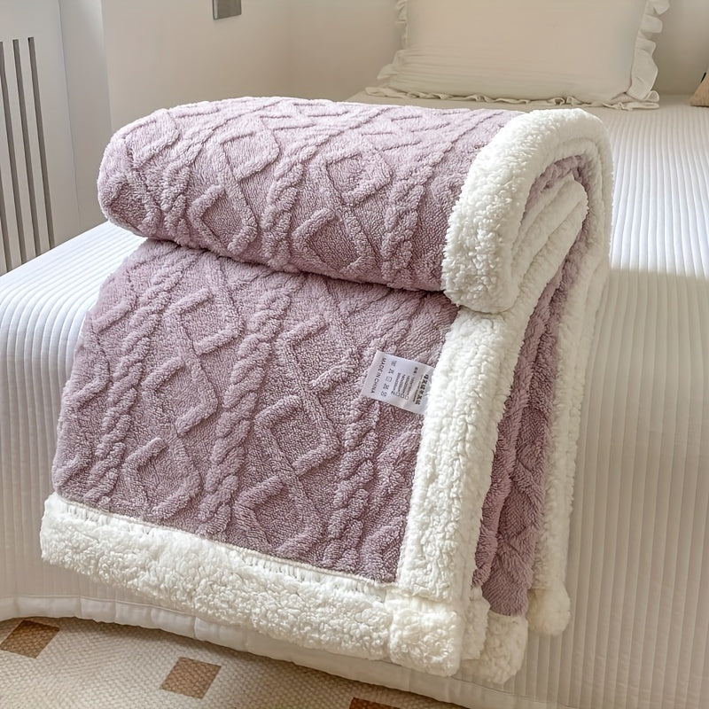 Cozy Plush Throw Blanket for Soft Warmth