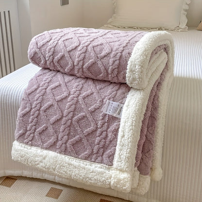 Cozy Plush Throw Blanket for Soft Warmth
