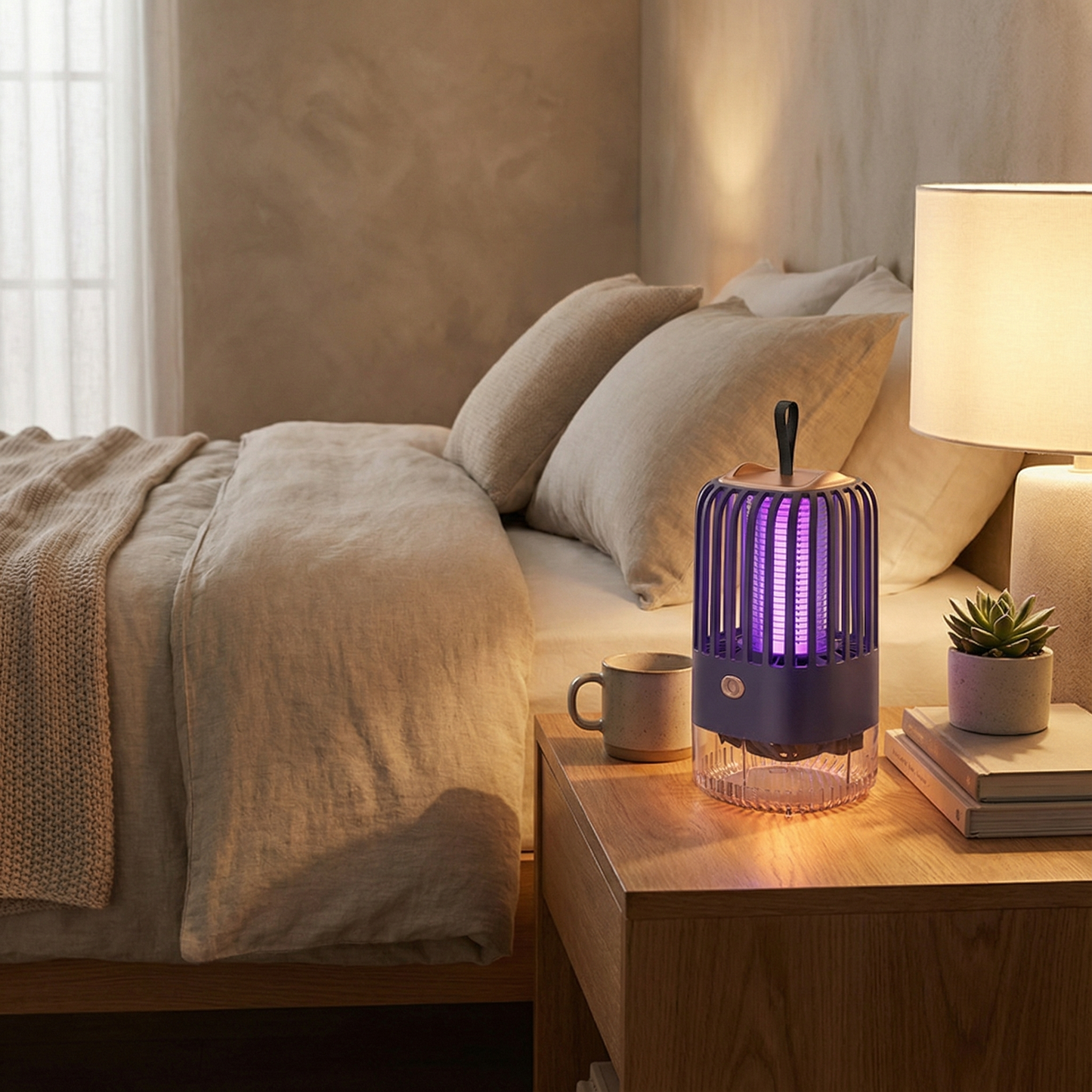 USB ultrasonic mosquito repellent lamp
