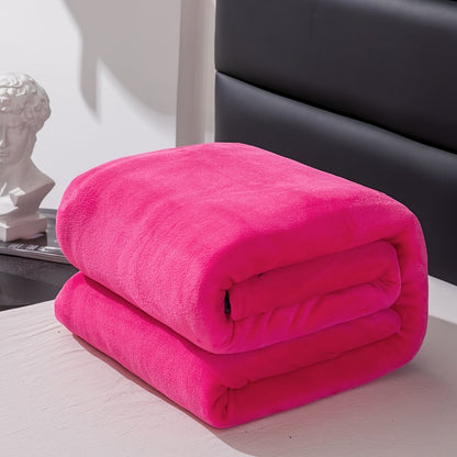Soft Gray Plush Blanket for All Seasons