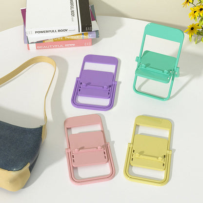 Compact Portable Phone Stand Chair