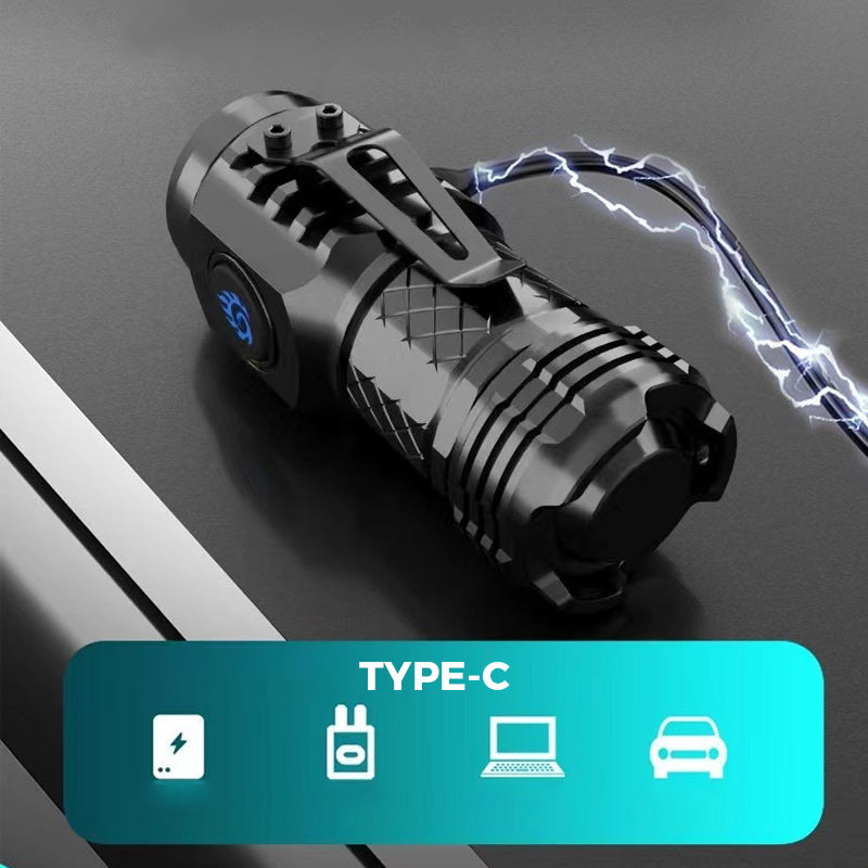 Compact 3 LED Mini Pocket Flashlight