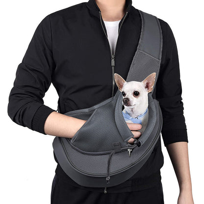 Comfy Pet Sling Bag with Adjustable Strap & Pockets - Yeezlab